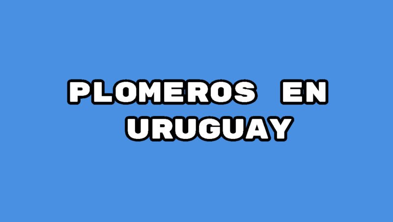 Plomeros en Montevideo disponibles las 24 horas en 2026 1 PLOMEROS EN URUGUAY