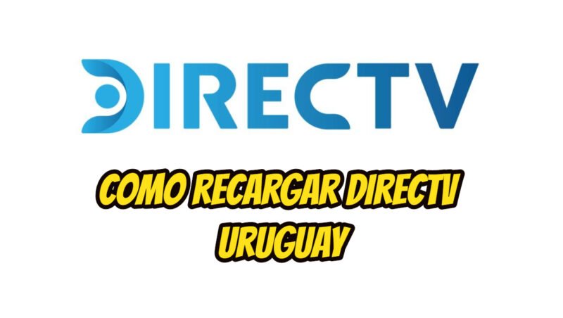 Cómo recargar DIRECTV Uruguay online, por SMS o WhatsApp 1 Como recargar Directv Uruguay