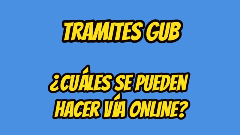 Trámites en gub.uy: qué se puede hacer online y cómo en 2026 1 Tramites Gub Cuáles se pueden hacer vía ONLINE