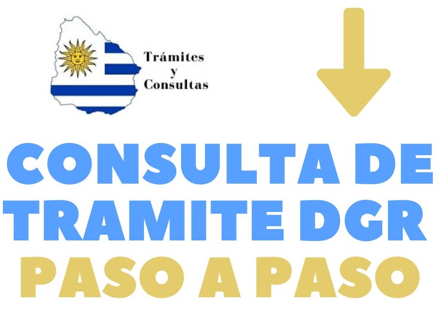 DGR Uruguay: cómo consultar tu trámite, sacar el talón de pago y descargar certificados 1 Consulta de tramite DGR Uruguay PASO A PASO