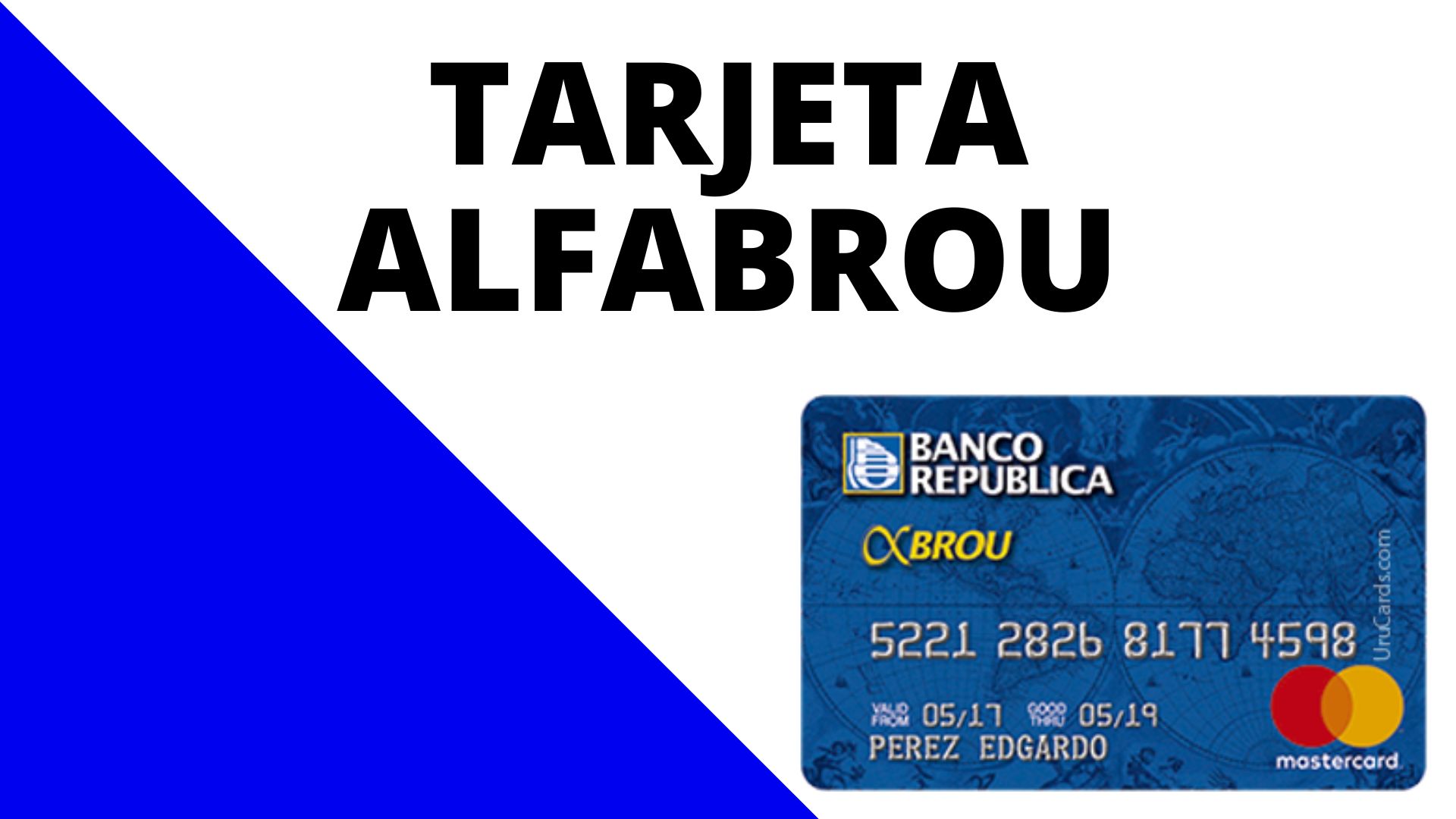 Tarjeta AlfaBrou