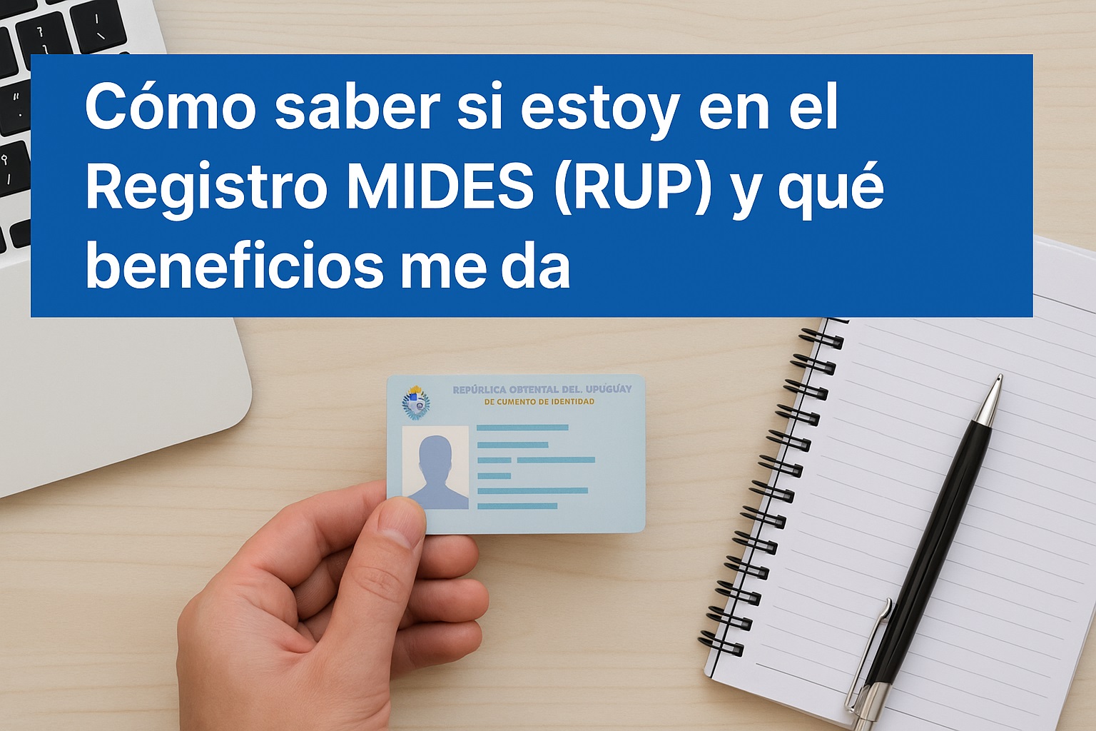 Cómo saber si estoy en el Registro MIDES (RUP) y qué beneficios me da