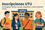 Trámites en Uruguay en 2026: cuáles podés hacer online y qué necesitás 5 Inscripciones UTU fechas y cómo inscribirte