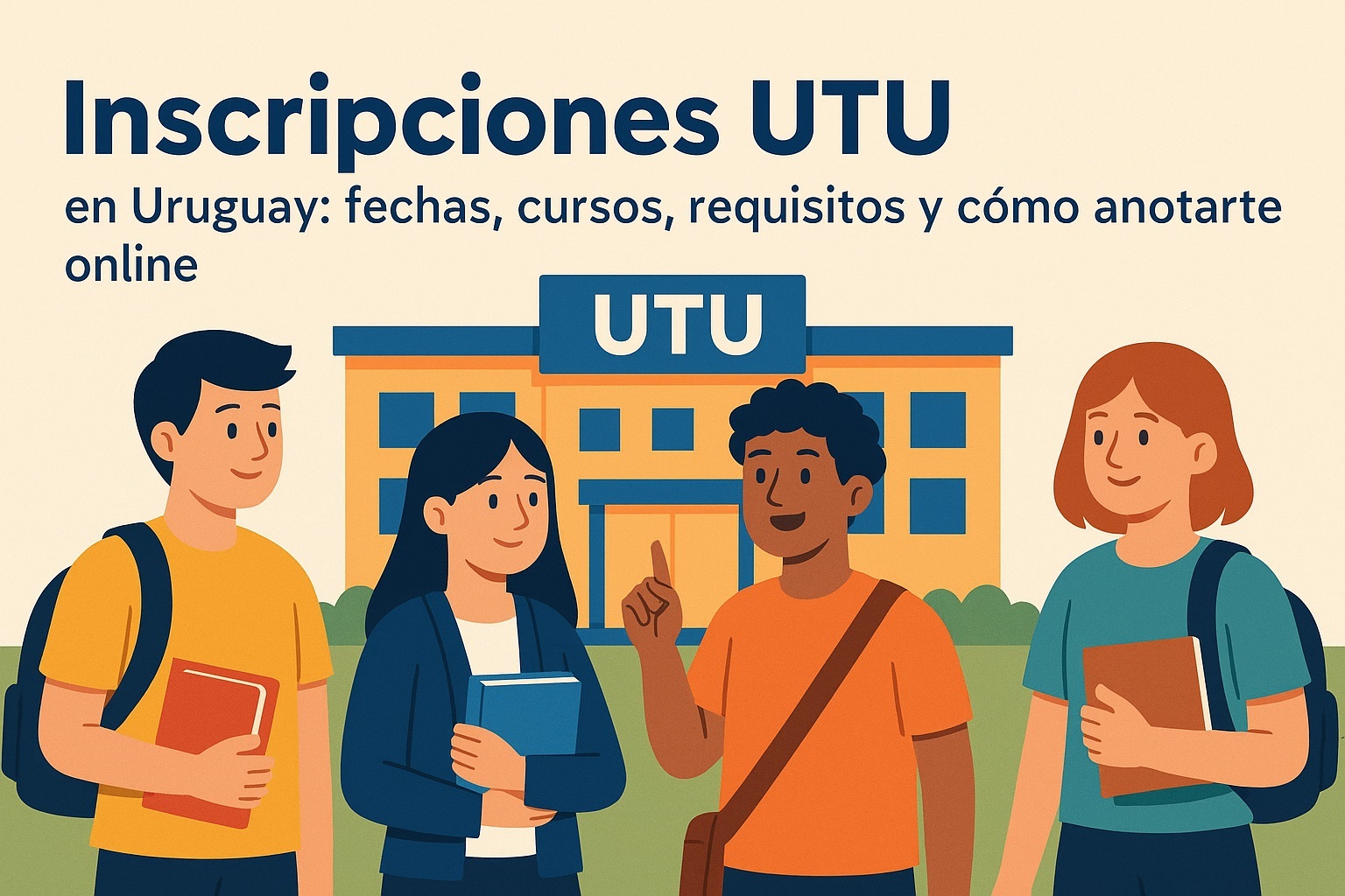Inscripciones UTU 2026: fechas, cursos, requisitos y cómo inscribirte 1 Inscripciones UTU fechas y cómo inscribirte
